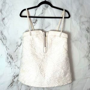 Opening Ceremony Zip Up Tank Top